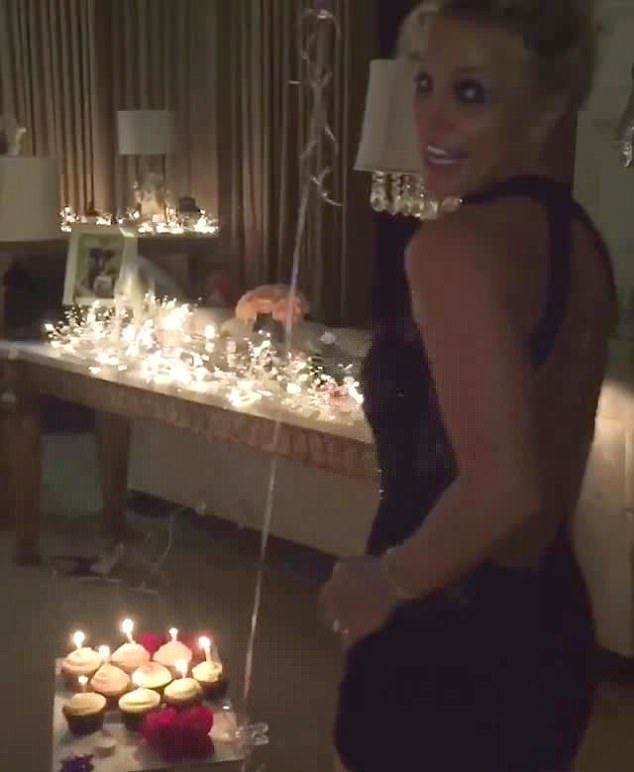 Бритни Спирс в день рождения 2 декабря
