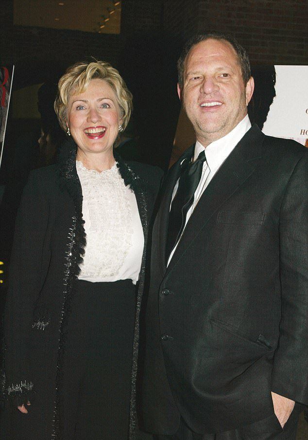 Хиллари Клинтон и Харви Вайнштейн в 2004 году