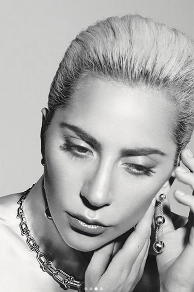 Леди Гага в рекламной кампании бренда Tiffany&Co