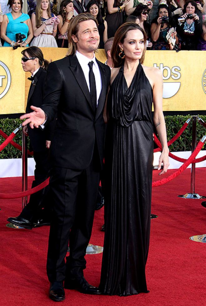 Брэд Питт и Анджелина Джоли, 2012 год