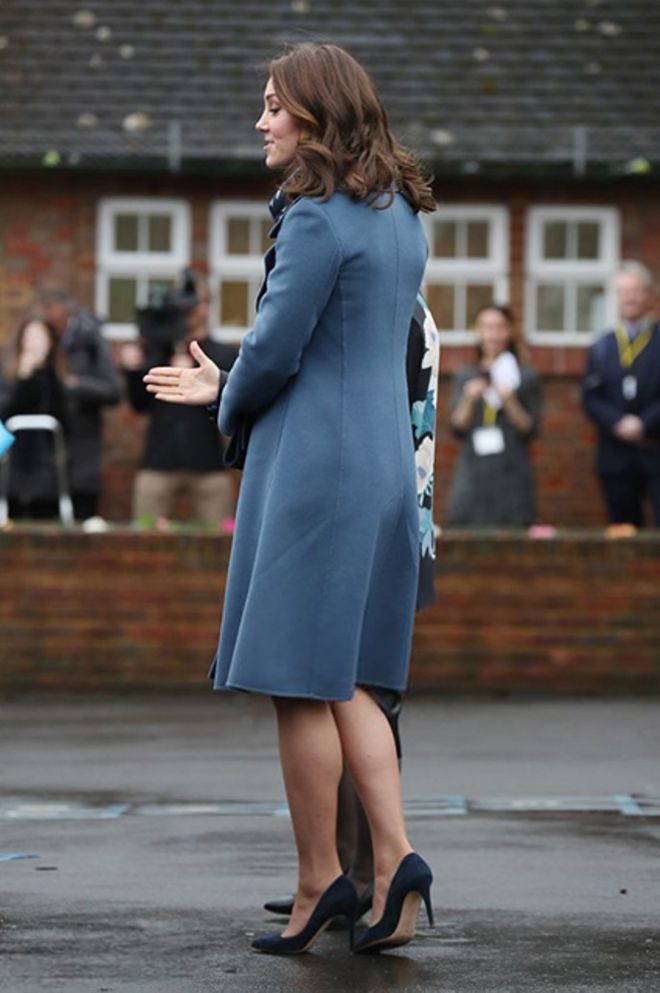 В этом пальто Кейт уже появлялась в 2015-м году