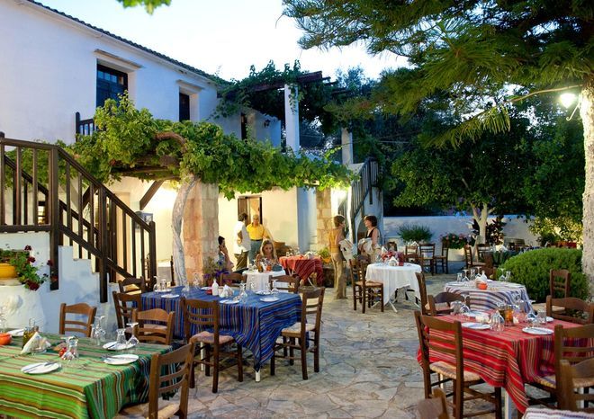 Ресторан на винограднике Manousakis, Греция