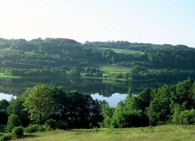 Кашубские озера в Польше