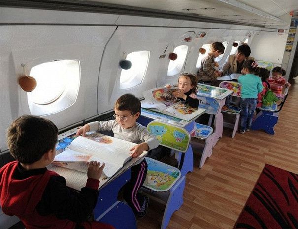 детский сад самолет