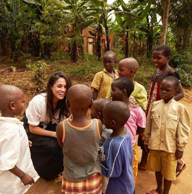 Меган Маркл в руанде