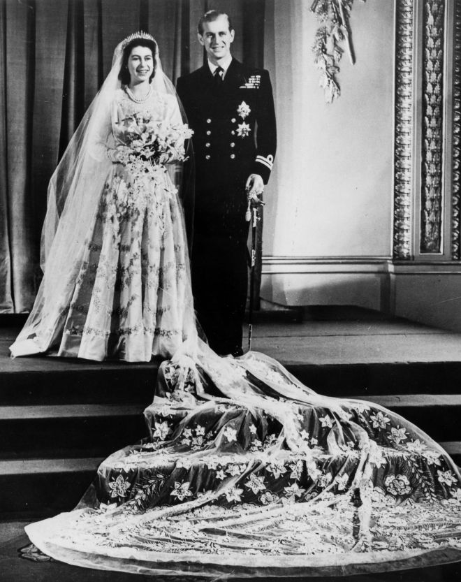 Свадьба королевы Елизаветы и Филиппа