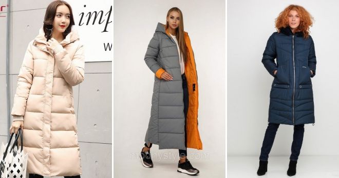 Женская зимняя длинная куртка парка мода