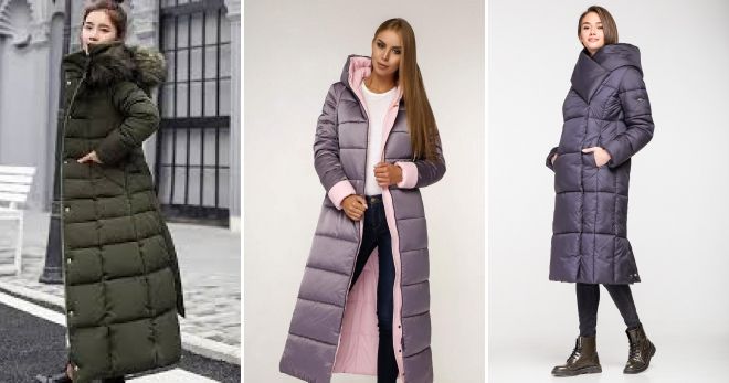 Женская зимняя длинная куртка парка дизайн