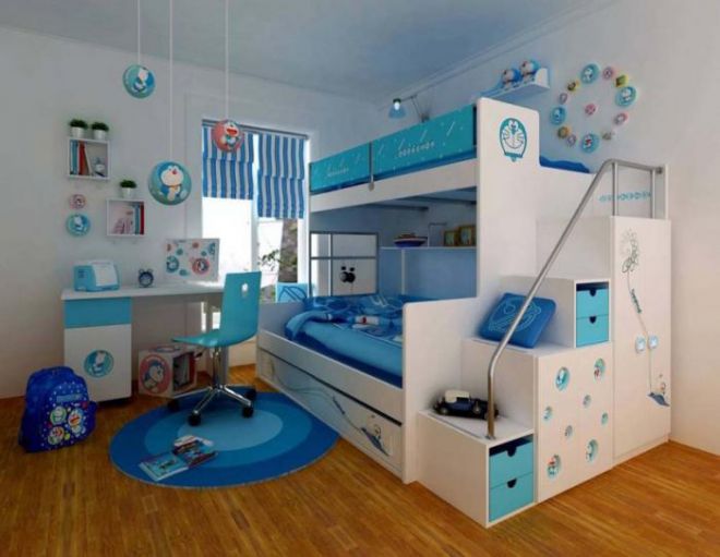 дизайн комнаты для двух мальчиков