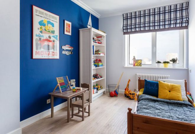 цвета для детской комнаты для мальчика