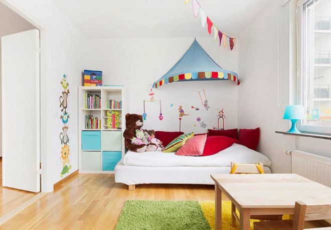 цвета для детской комнаты для мальчика