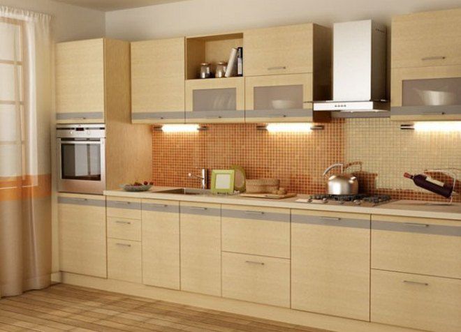 кухонная мебель в стиле минимализм