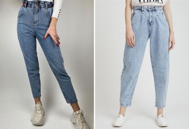женские джинсы багги