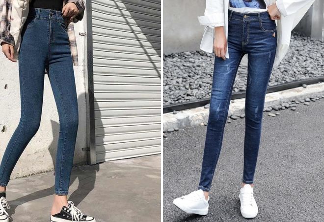 стили женских джинс