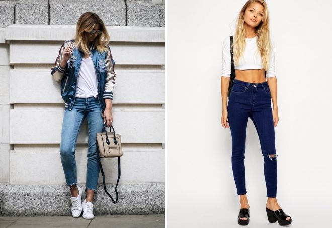 какие женские джинсы будут в моде 2021