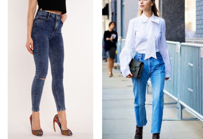 виды женских джинс