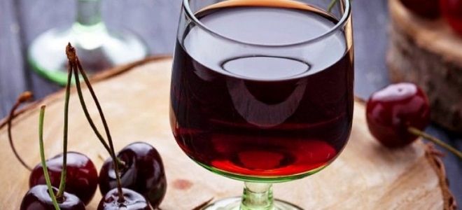вино из вишни с дрожжами