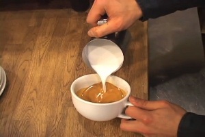Как делать рисунки на кофе2