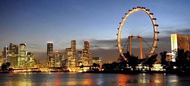 Колесо обозрения Сингапур