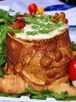 Оригинальный и праздничный салат «Трухлявый пень»