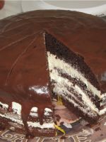 Торт «Шоколад» на кипятке