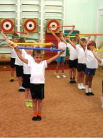 Утренняя гимнастика в детском саду