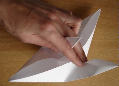 Как сделать голубя из бумаги 8