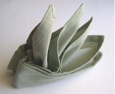 Оригами из салфеток 44