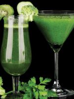 Зеленые коктейли - польза и вред