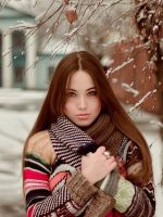 Зимняя фотосессия девушек