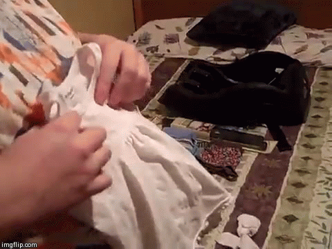 Складывание одежды