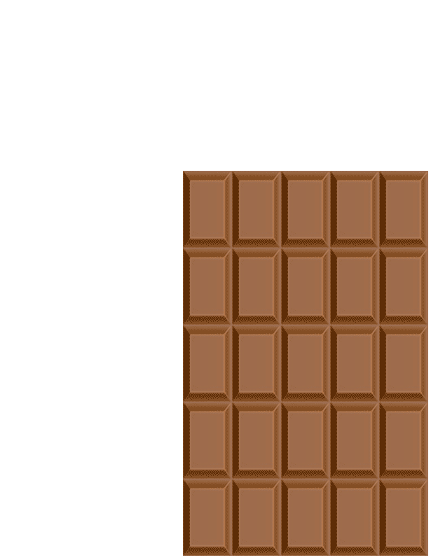Лишняя плитка шоколада