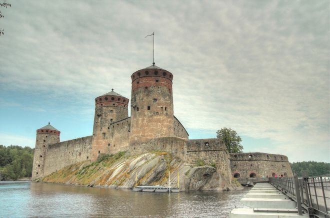 Крепость Олавинлинна (Олафсборг)