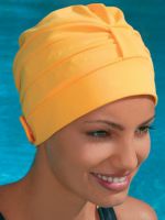 Женские объемные шапочки для бассейна