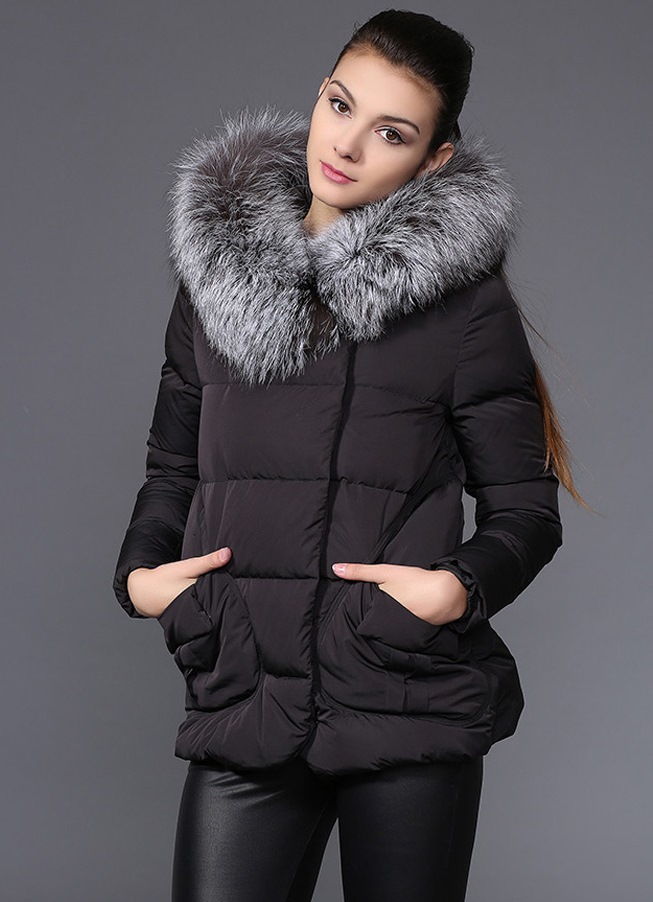 Женские зимние куртки на синтепоне с мехом
