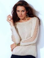 Модели вязаных свитеров – самые стильные и модные фасоны
