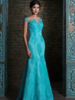 Бирюзовое платье – самые красивые наряды на любую фигуру