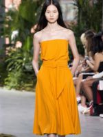 Желтое платье – лучшие фасоны и модели солнечных оттенков для жизнерадостных модниц