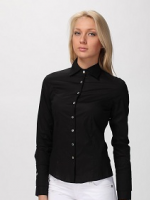 Черная рубашка – модный тренд на все времена