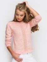 Розовый свитер – с чем носить и как создать стильный образ?