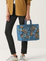 Голубая сумка – с чем носить и как создавать стильные сеты с сумкой небесного оттенка?