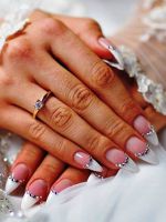 Свадебный дизайн ногтей – 34 модные идеи этого сезона