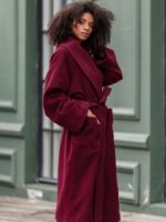 С чем носить пальто-халат – 44 образа для современных городских модниц