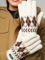 Вязаные перчатки – 45 фото модных моделей на любой вкус
