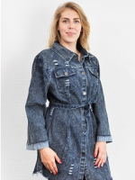 Женский джинсовый кардиган – очень модная и удобная вещь в стиле casual