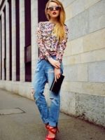 Джинсы-бойфренды – модный предмет одежды для современных женщин
