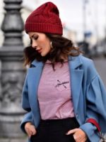 Модные вязаные шапки 2019-2020 – стильные аксессуары для холодной погоды