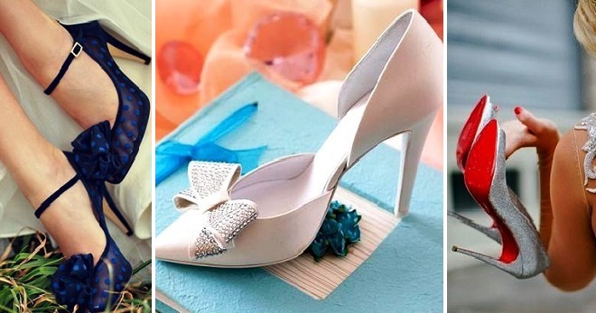 Свадебные туфли – как выбрать лучшую модель для невесты?