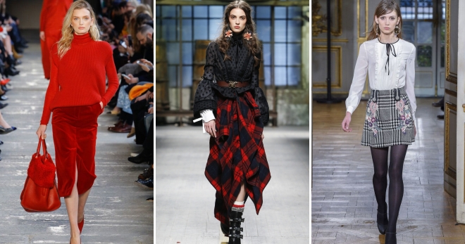 Модные юбки осень-зима 2017-2018 – модные тенденции и стильные новинки