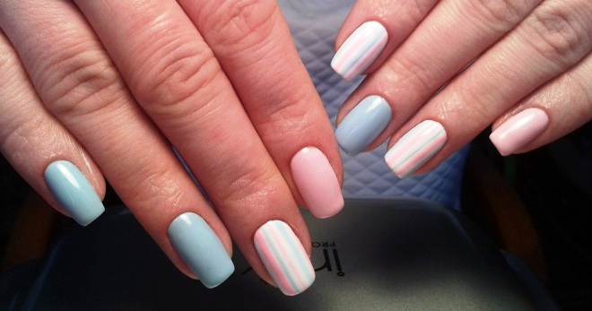 Manicure in pastel colors - 42 photos of a beautiful pastel manicure for every taste